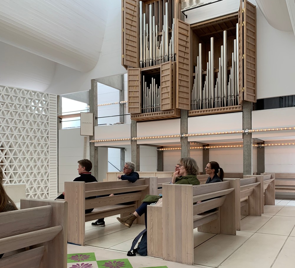 Bagsværd Kirke Kirkerummet i Bagværd Kirke