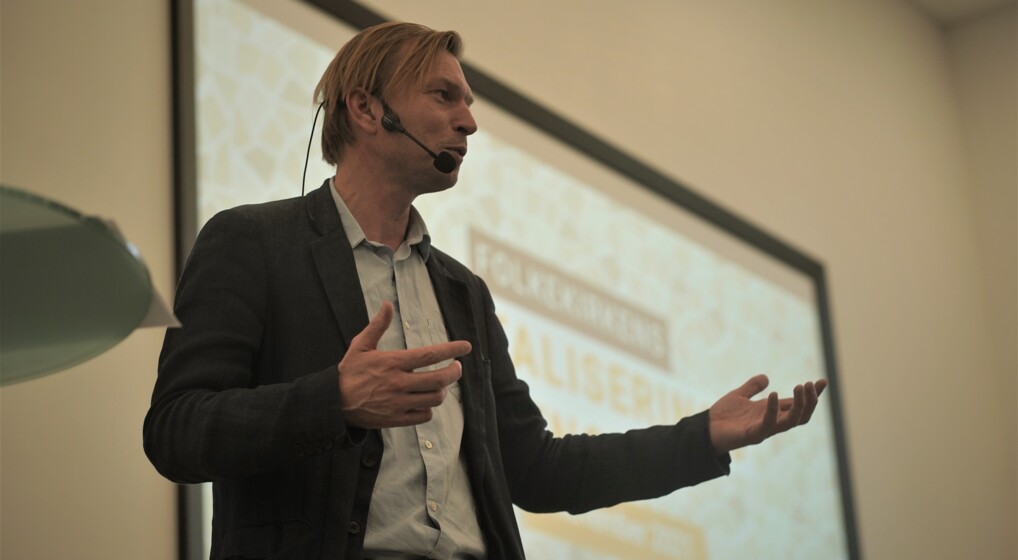 Christoffer Emil Bruun til folkekirkens digitaliseringskonference 2021